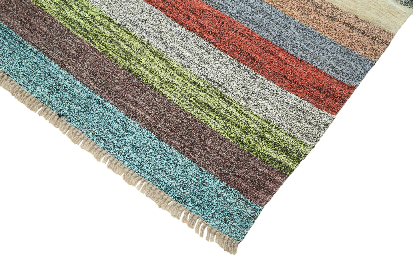 8x10 Multicolor Contemporary Area Rug - 22792