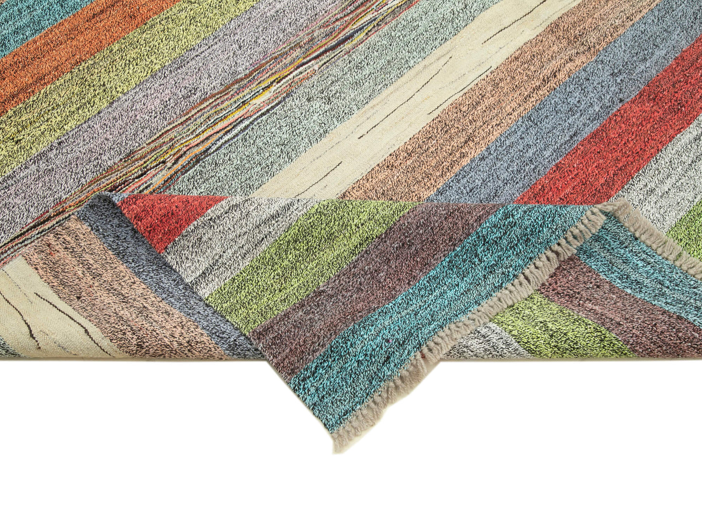 8x10 Multicolor Contemporary Area Rug - 22792