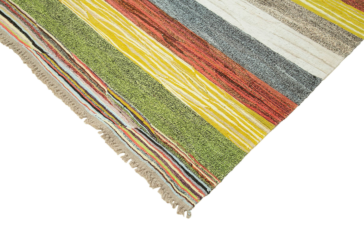 8x11 Multicolor Contemporary Area Rug - 22808
