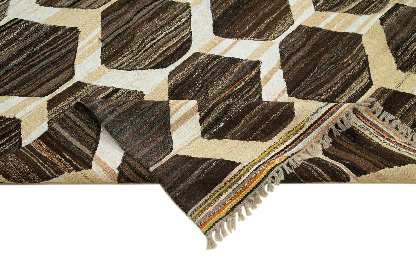 8x11 Brown Contemporary Area Rug - 22810