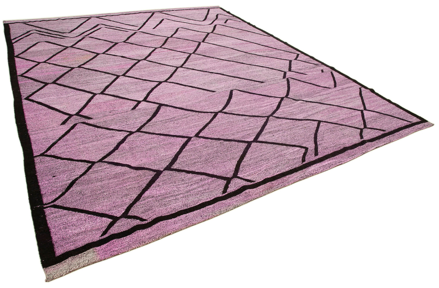 10x14 Purple Contemporary Area Rug - 22863