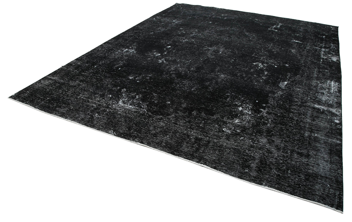 10x13 Black Overdyed Large Area Rug - 22882