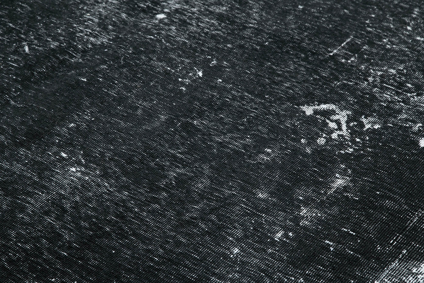 10x13 Black Overdyed Large Area Rug - 22882