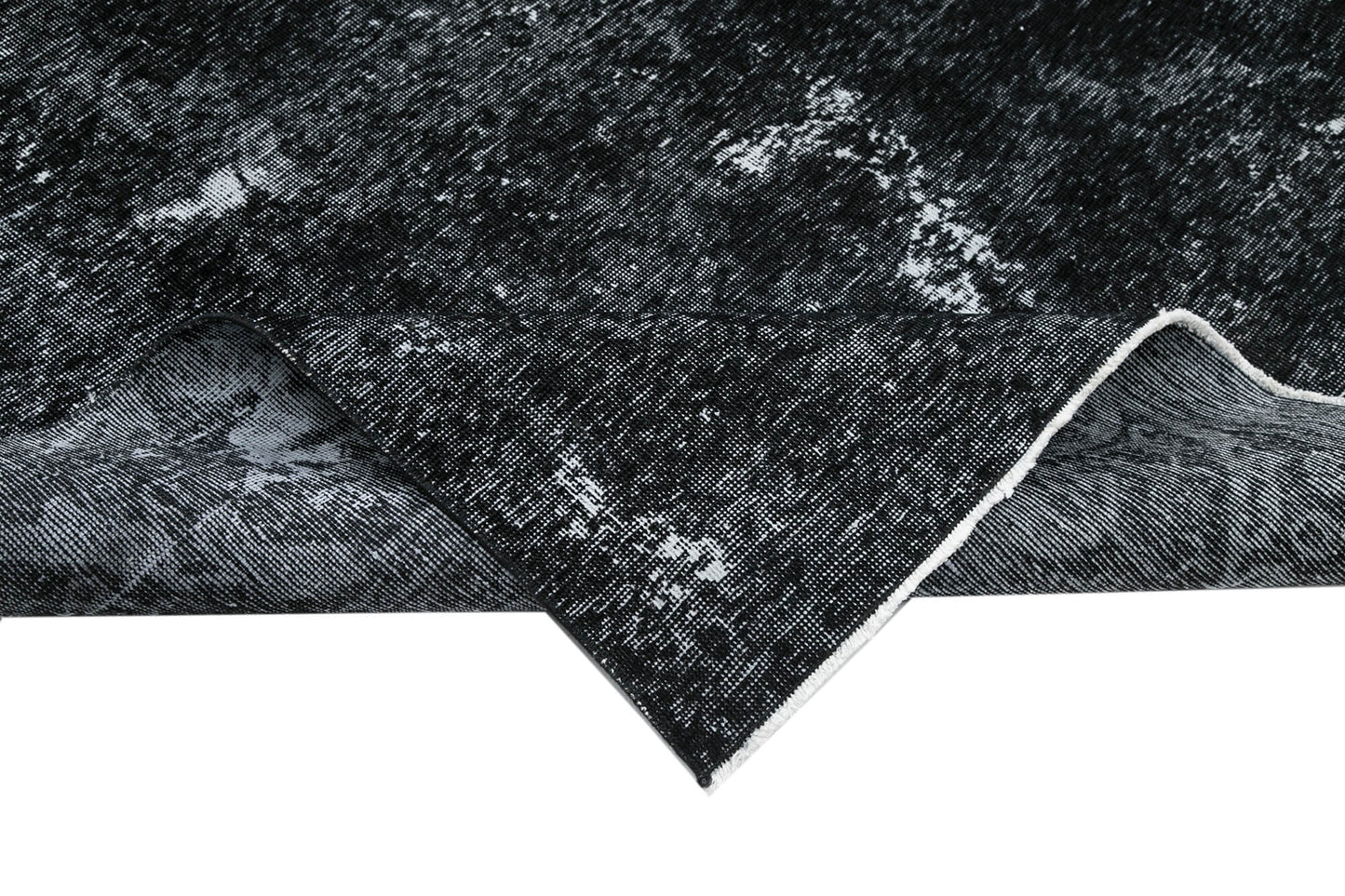 10x13 Black Overdyed Large Area Rug - 22882