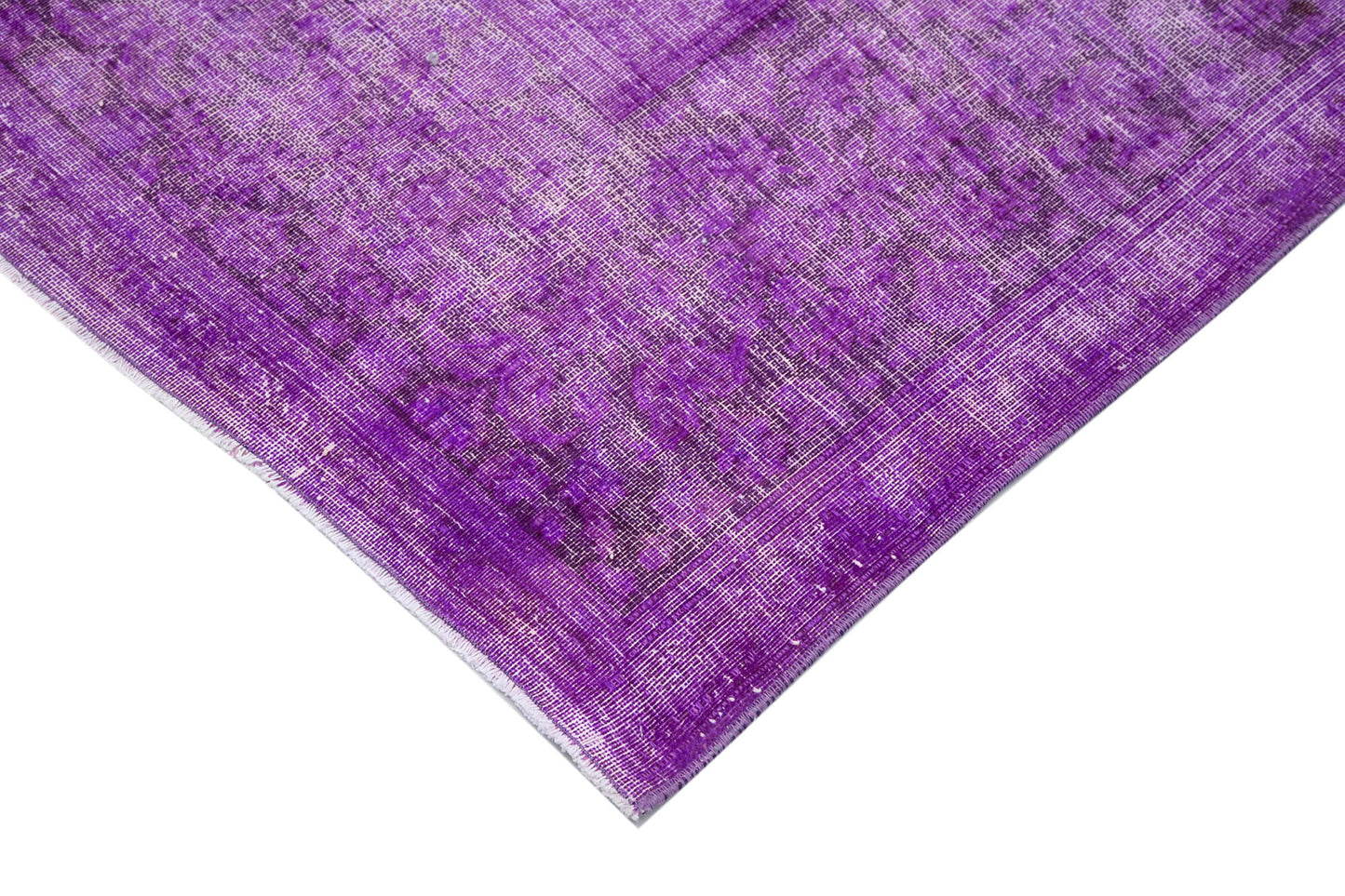 10x13 Purple Overdyed Large Area Rug - 22931