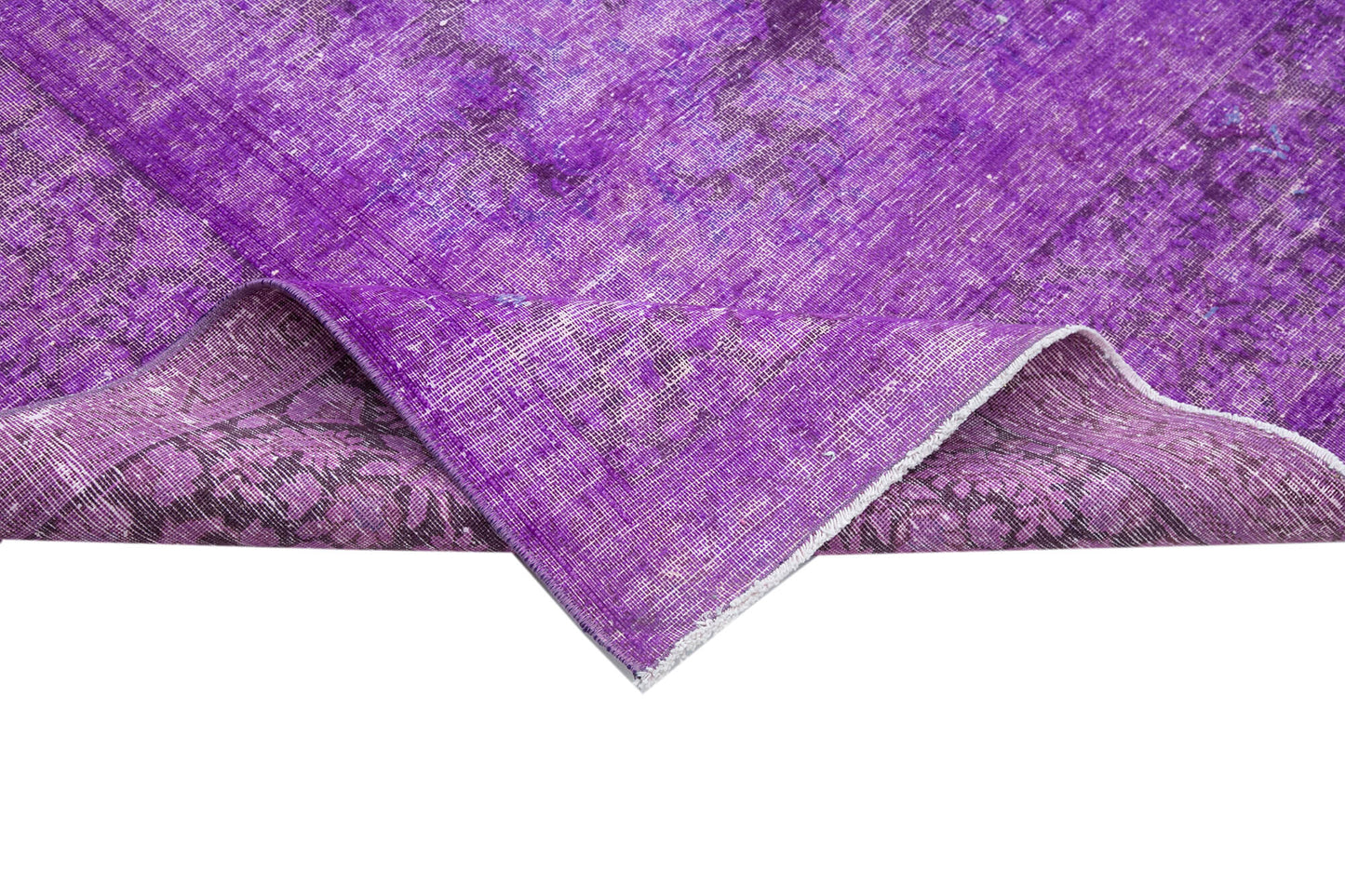 10x13 Purple Overdyed Large Area Rug - 22931