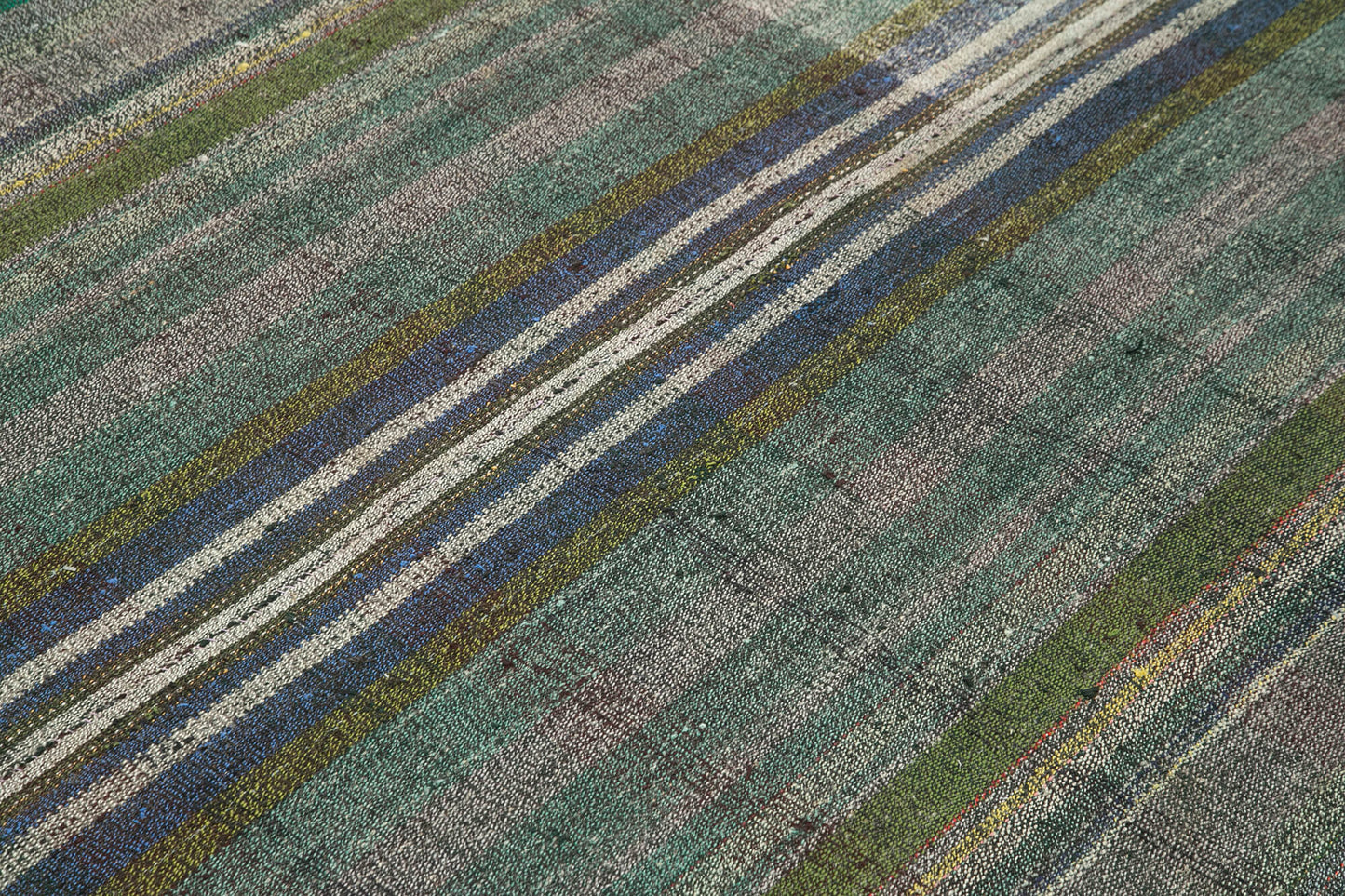 6x9 Grey Anatolian Kilim Rug - 23038