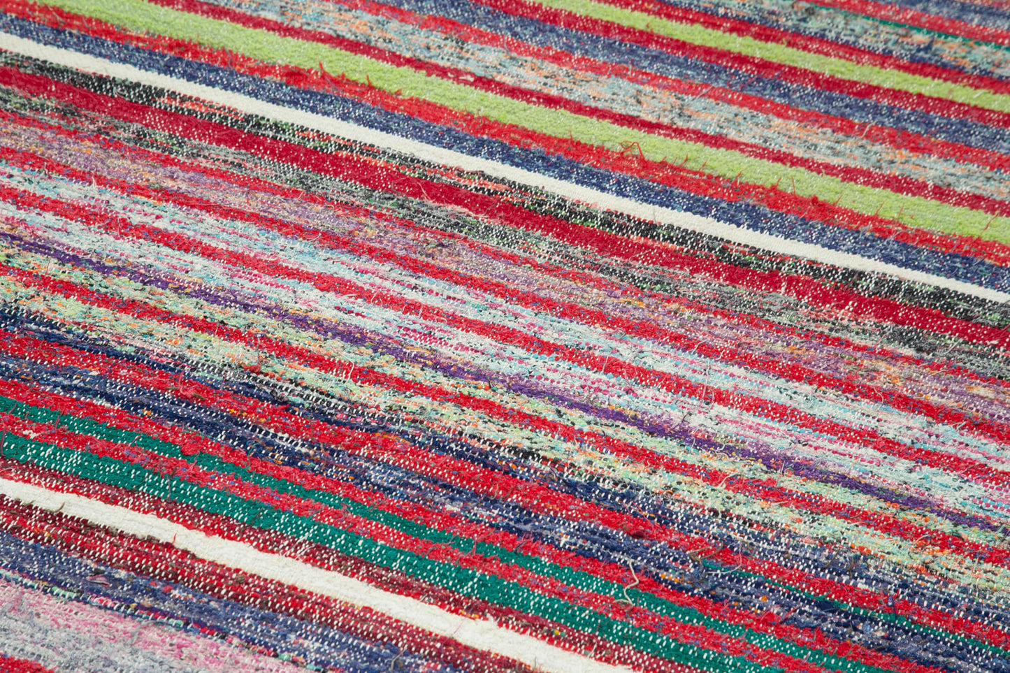 4x11 Multicolor Oriental Kilim Runner Rug - 23058