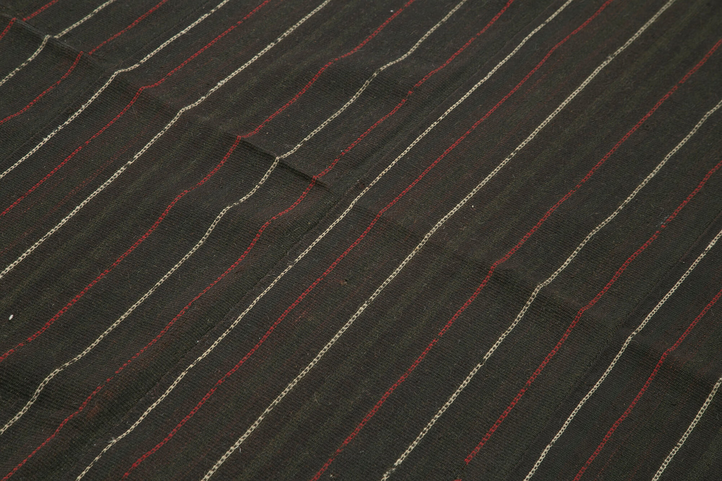 4x6 Brown Oriental Kilim Rug - 23465