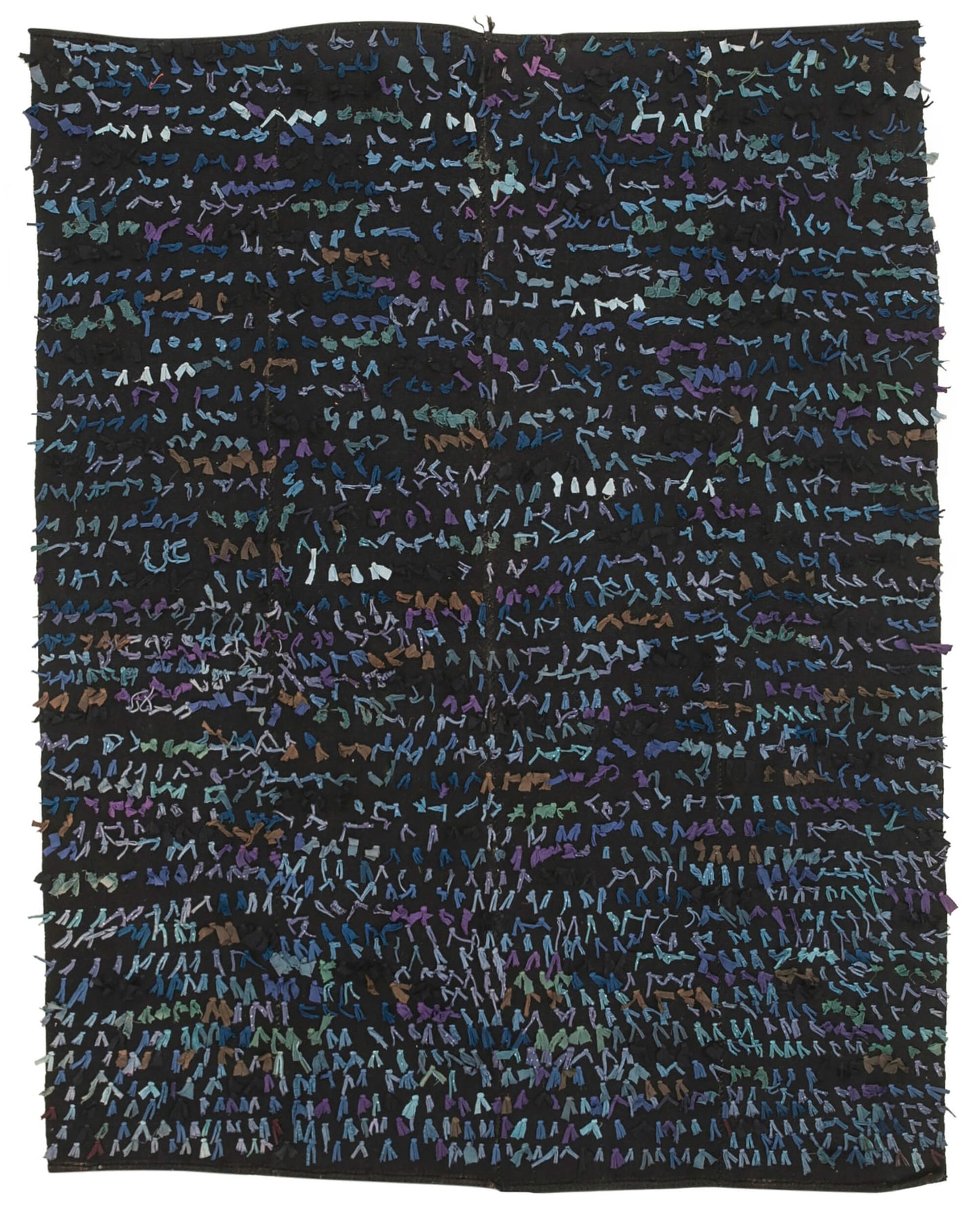 5x7 Blue Oriental Kilim Rug - 23483