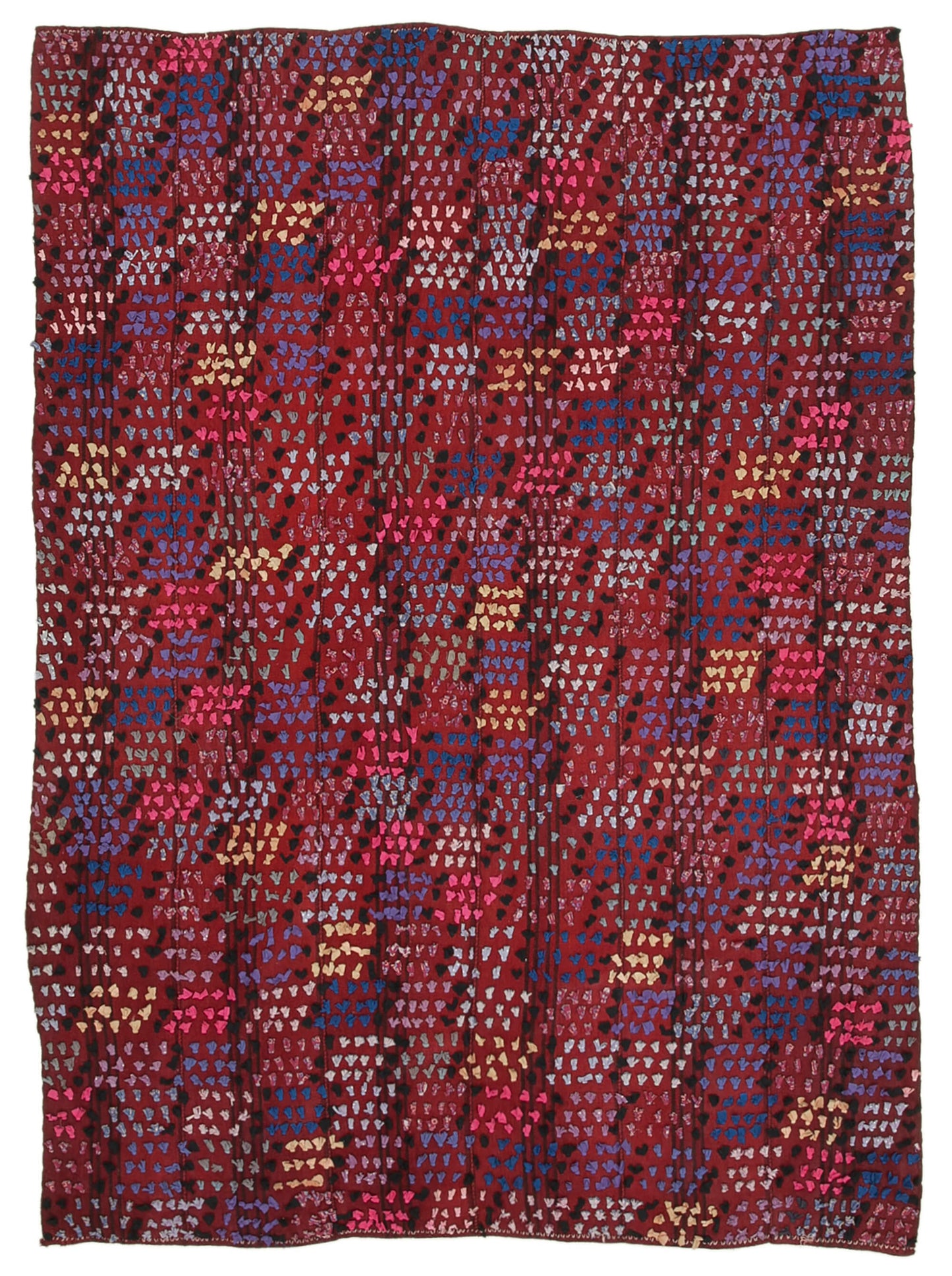 6x8 Purple Oriental Kilim Rug - 23531