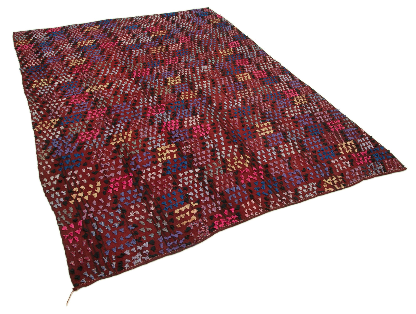 6x8 Purple Oriental Kilim Rug - 23531