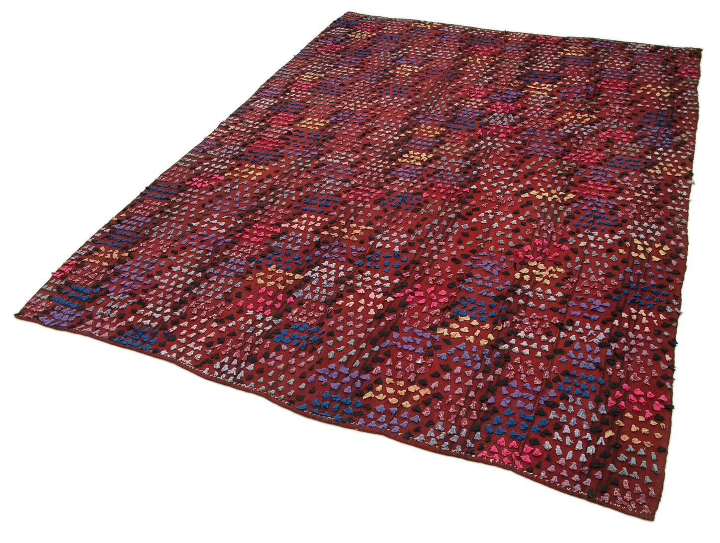 6x8 Purple Oriental Kilim Rug - 23531
