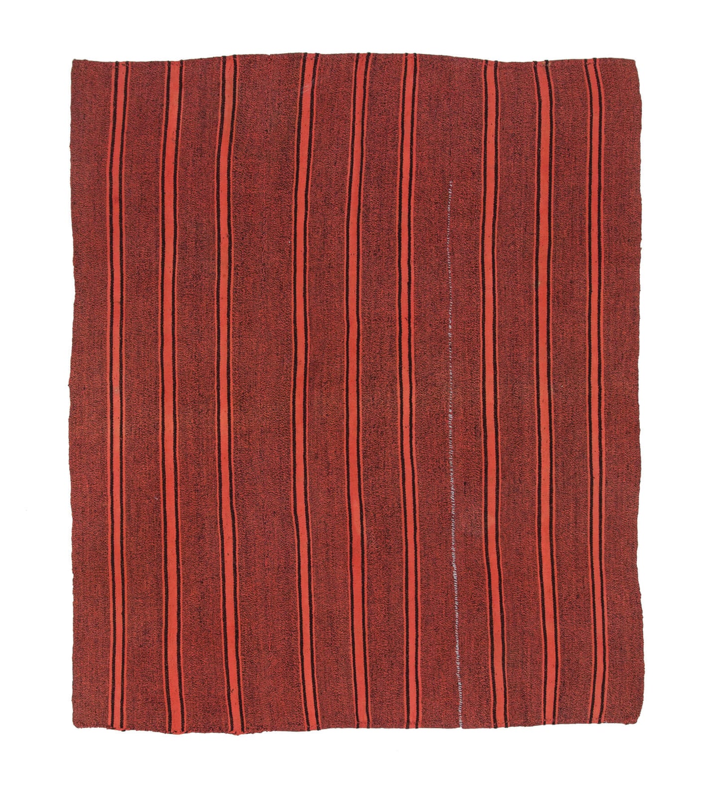 6x7 Red Oriental Kilim Rug - 23539