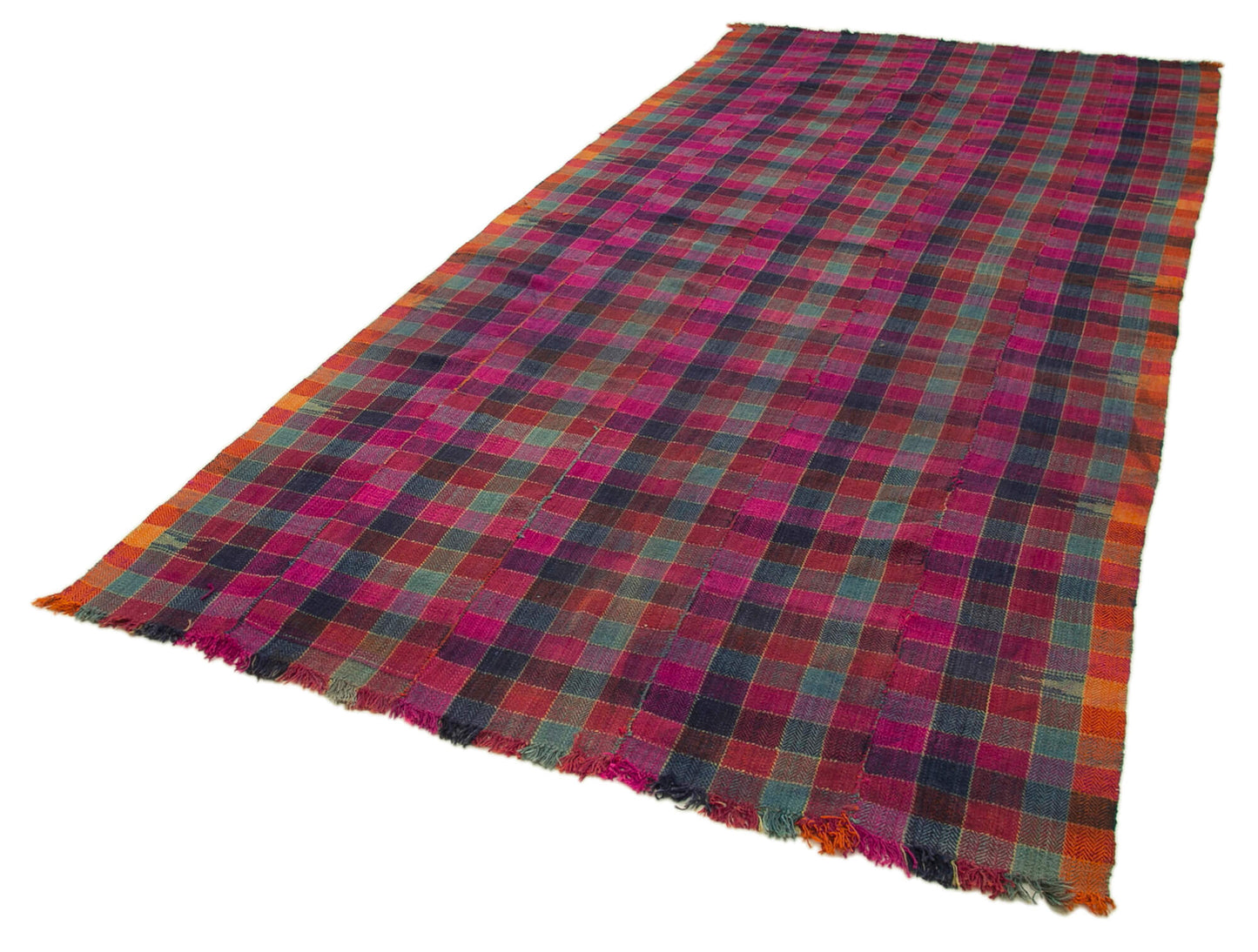 5x12 Multicolor Oriental Kilim Rug - 23541