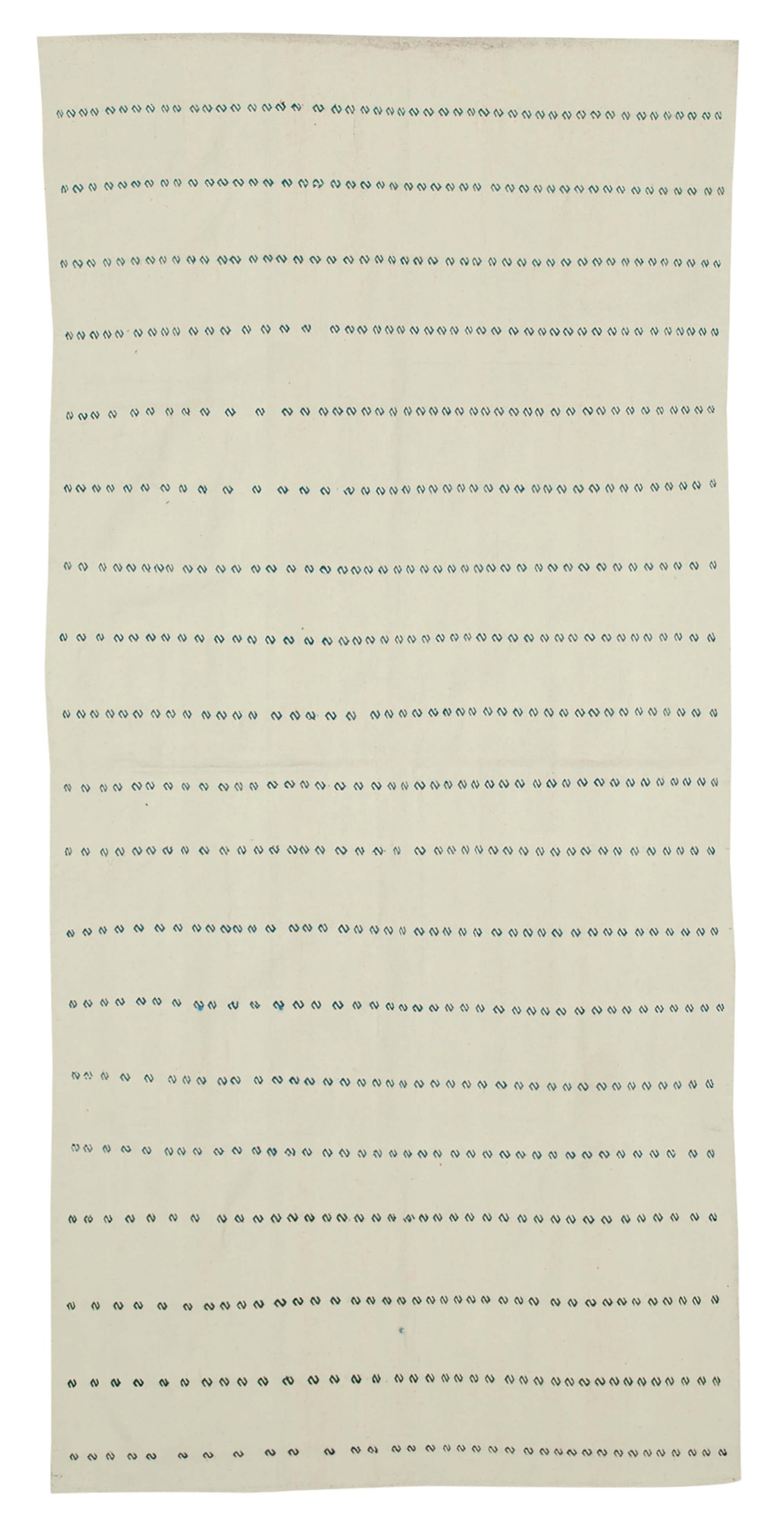 4x9 White Oriental Kilim Rug - 23559