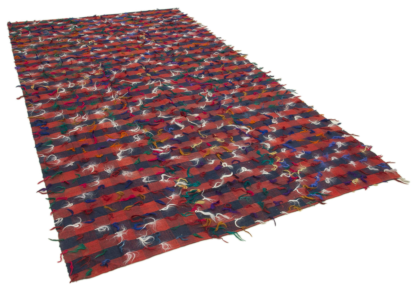 6x11 Red Oriental Kilim Rug - 23565