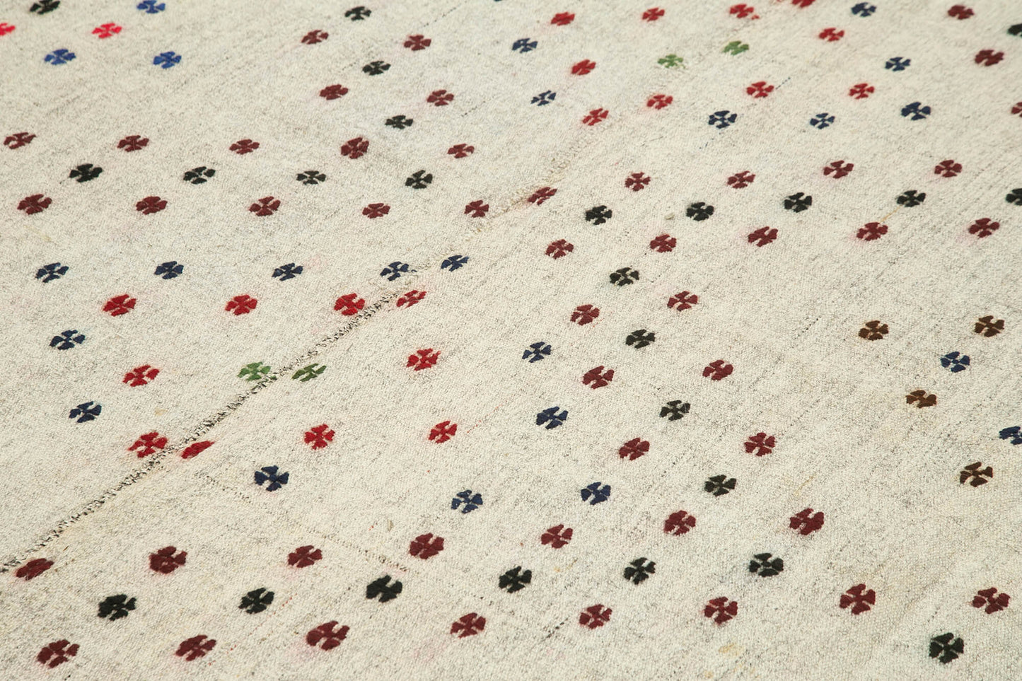 7x11 Multicolor Oriental Kilim Rug - 23573