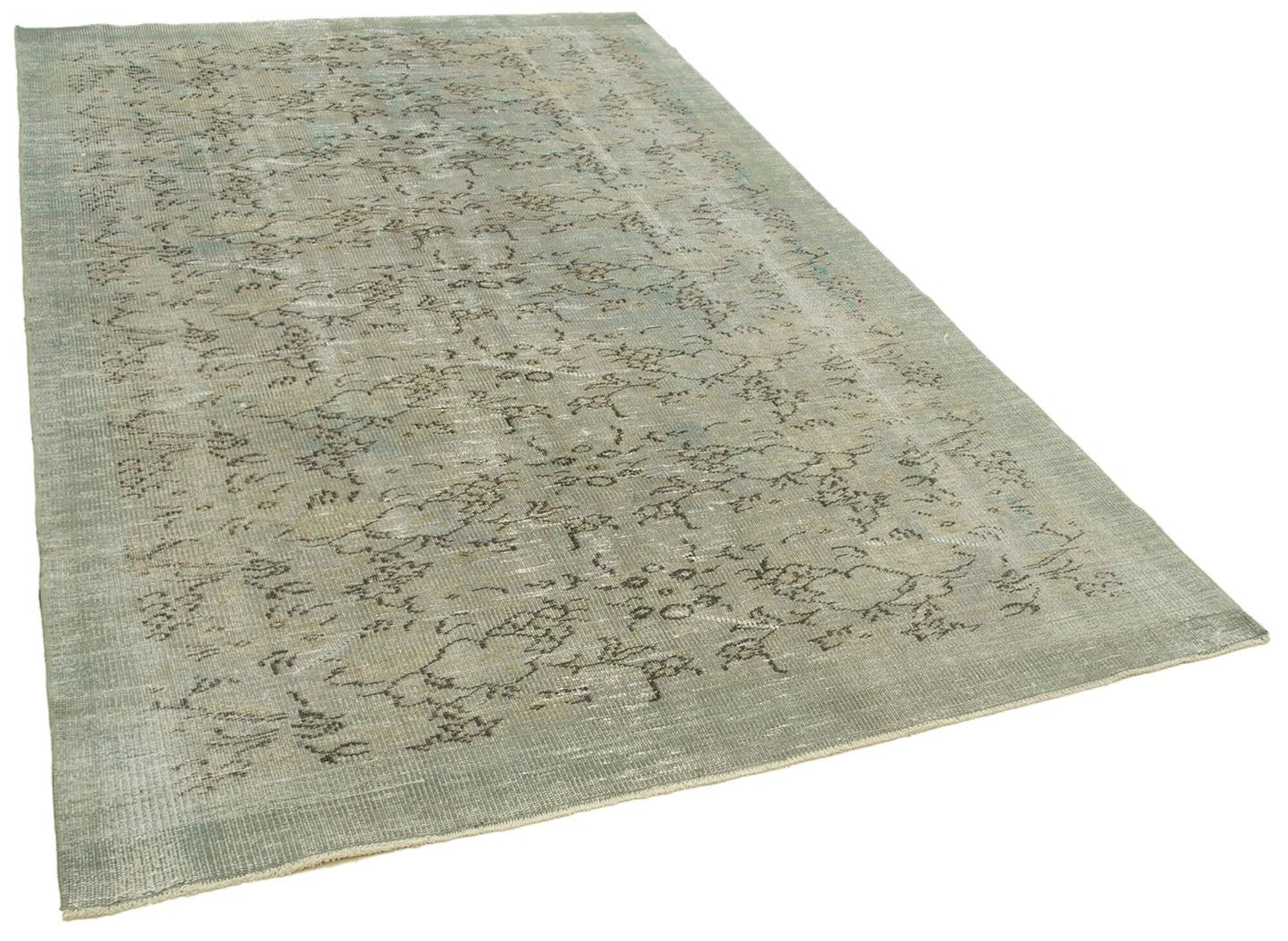 6x9 Grey Overdyed Rug - 23723