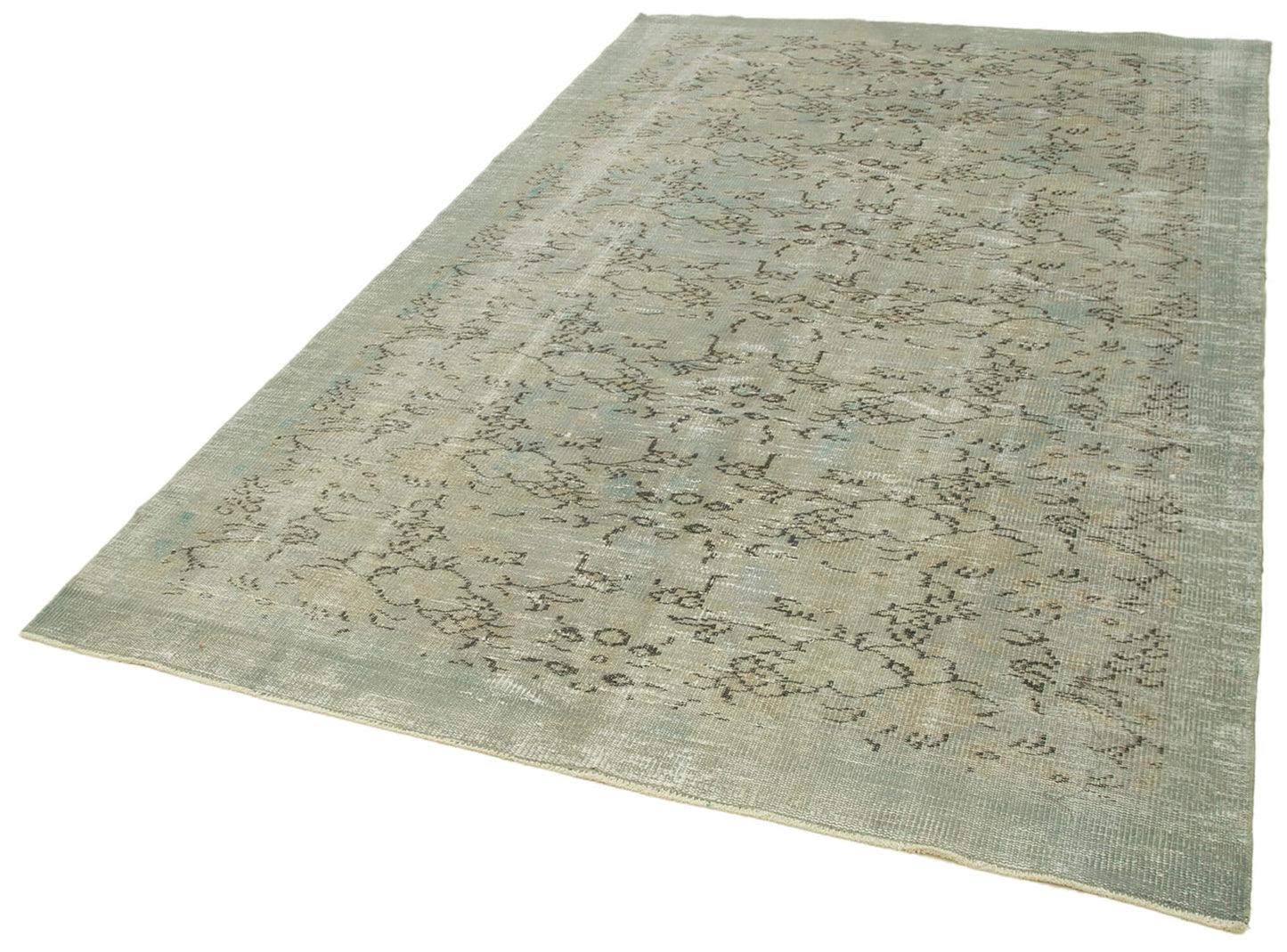 6x9 Grey Overdyed Rug - 23723