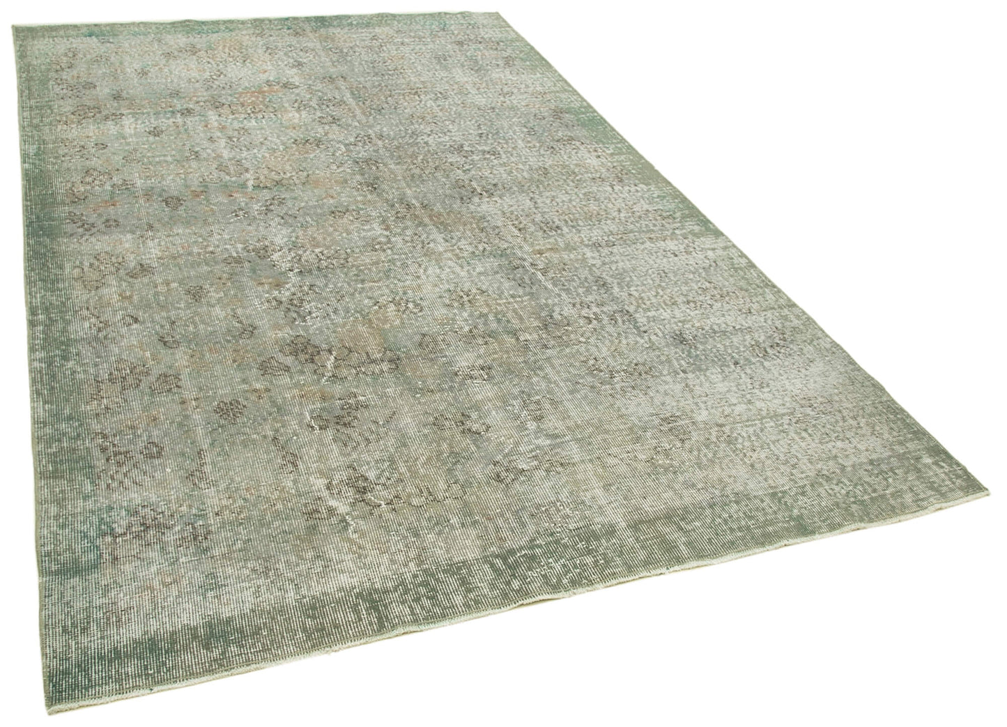 6x9 Blue Overdyed Rug - 23732