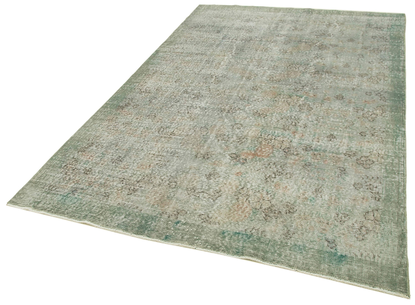 6x9 Blue Overdyed Rug - 23732
