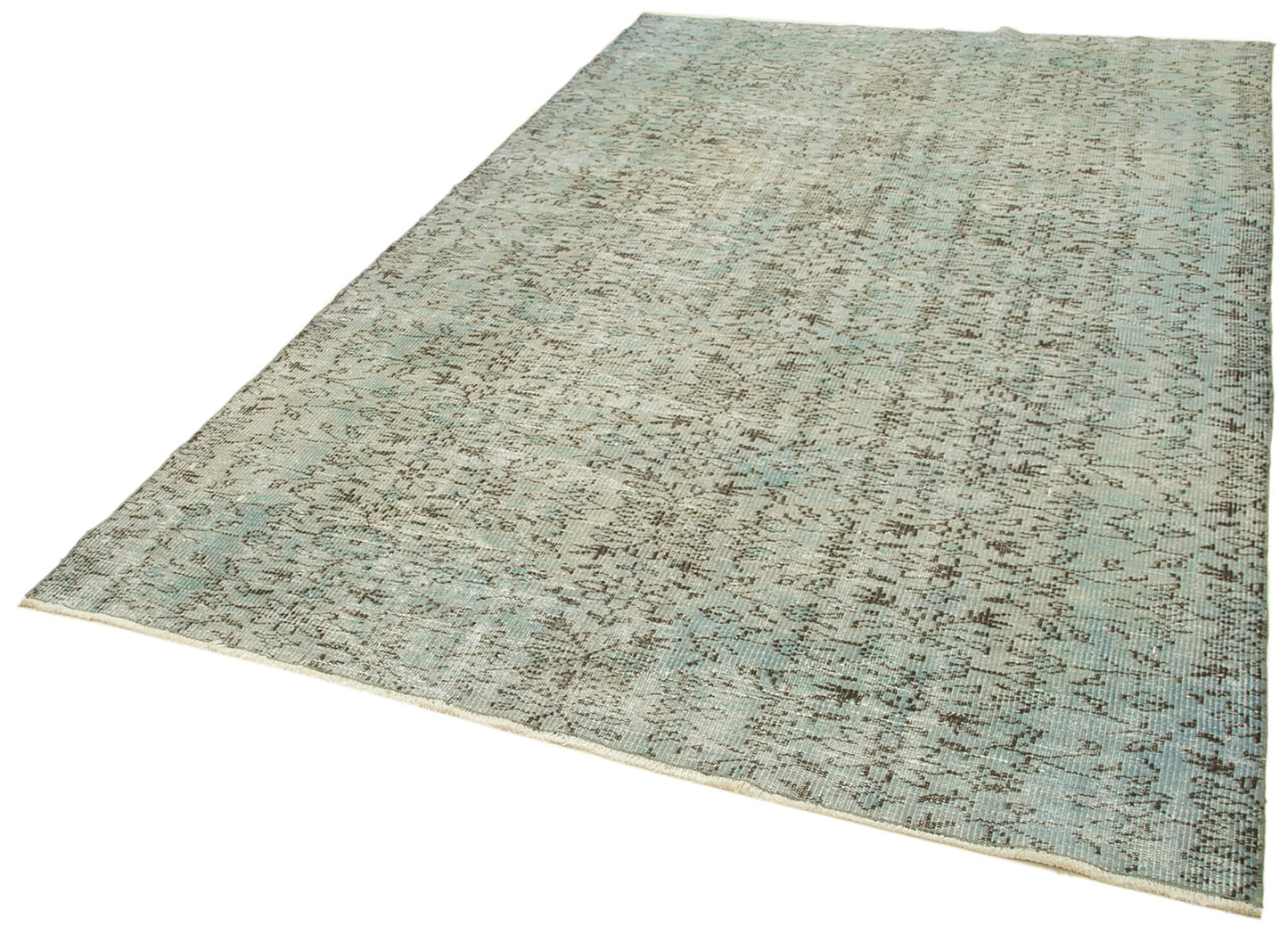 6x9 Blue Overdyed Rug - 23751
