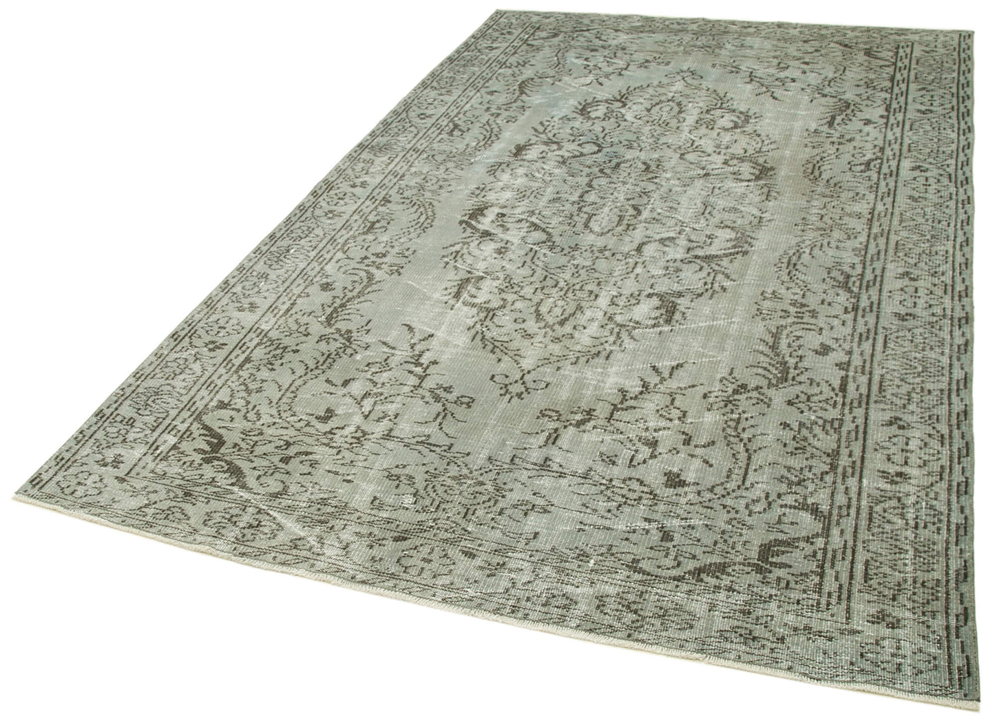 6x9 Grey Overdyed Rug - 23781