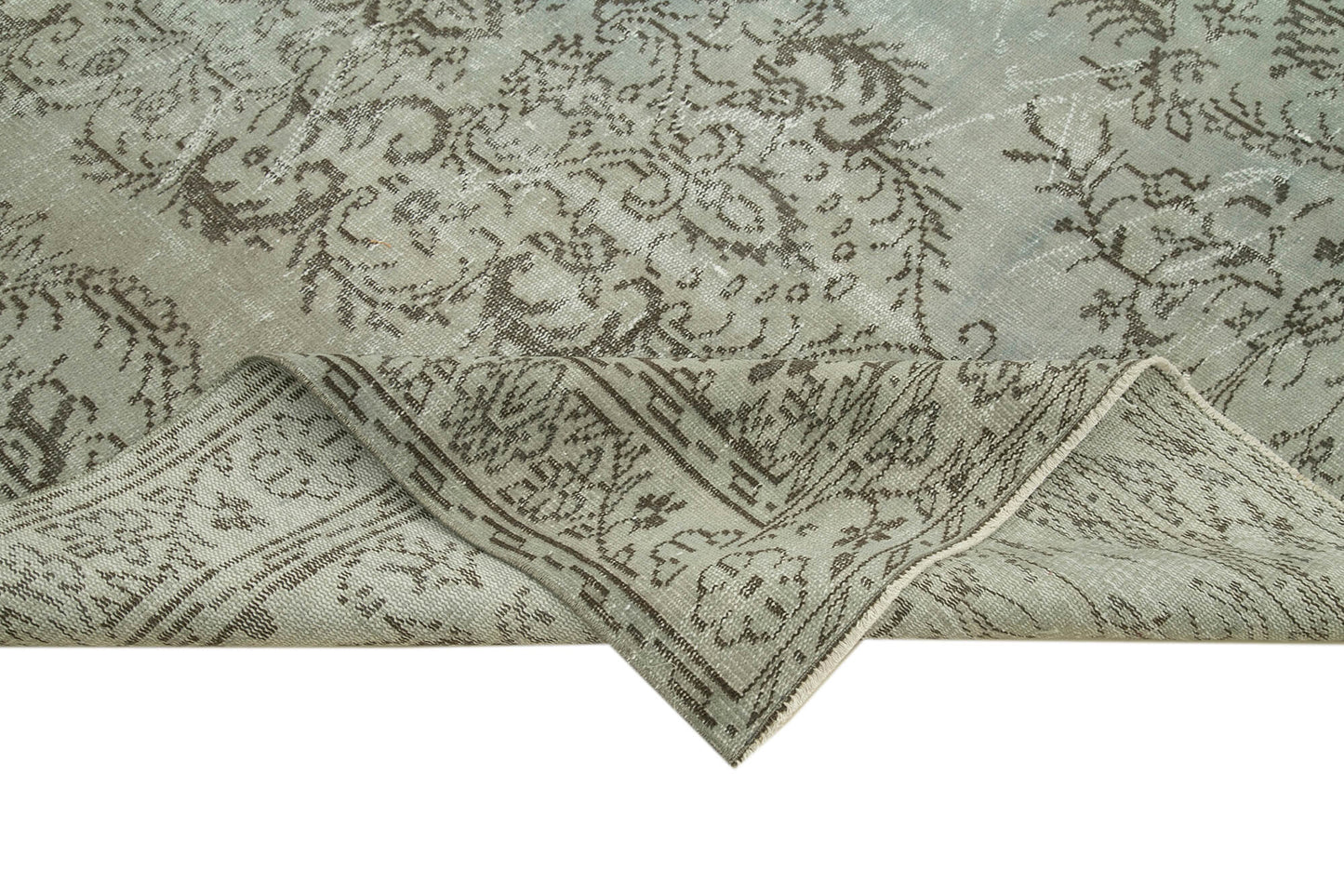 6x9 Grey Overdyed Rug - 23781