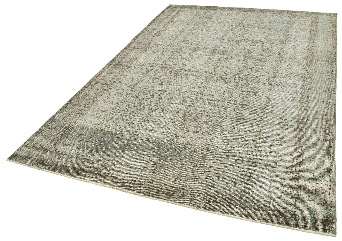 6x9 Grey Overdyed Rug - 23821