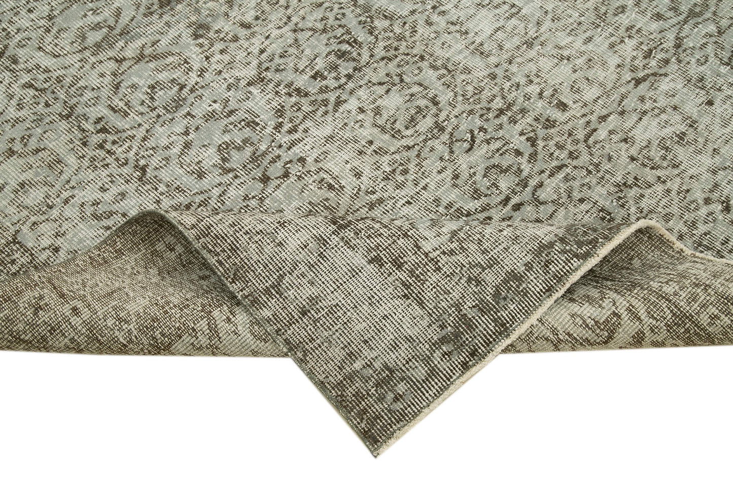 6x9 Grey Overdyed Rug - 23821