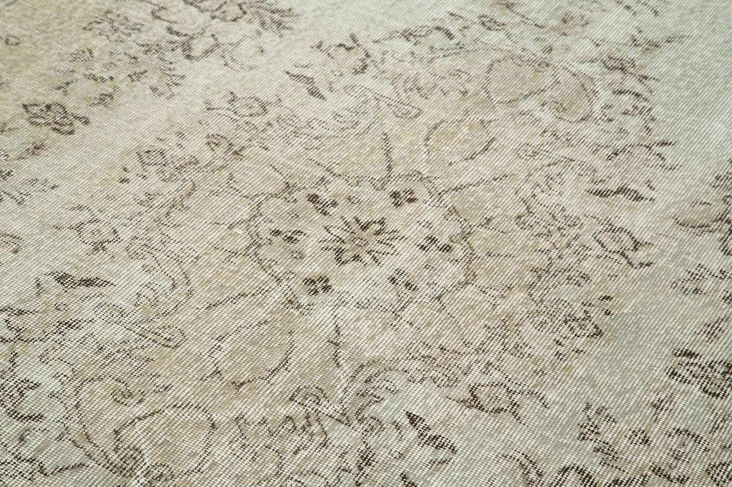 5x9 Grey Overdyed Rug - 23822