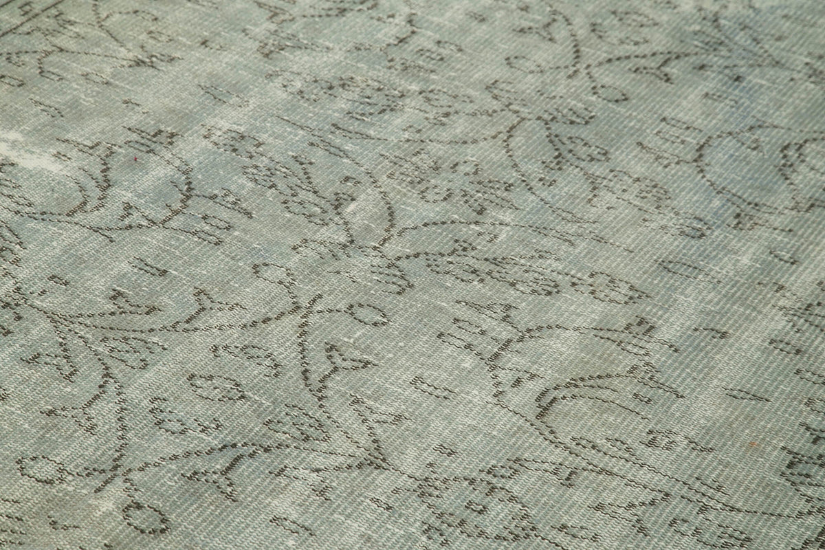 6x9 Blue Overdyed Rug - 23824