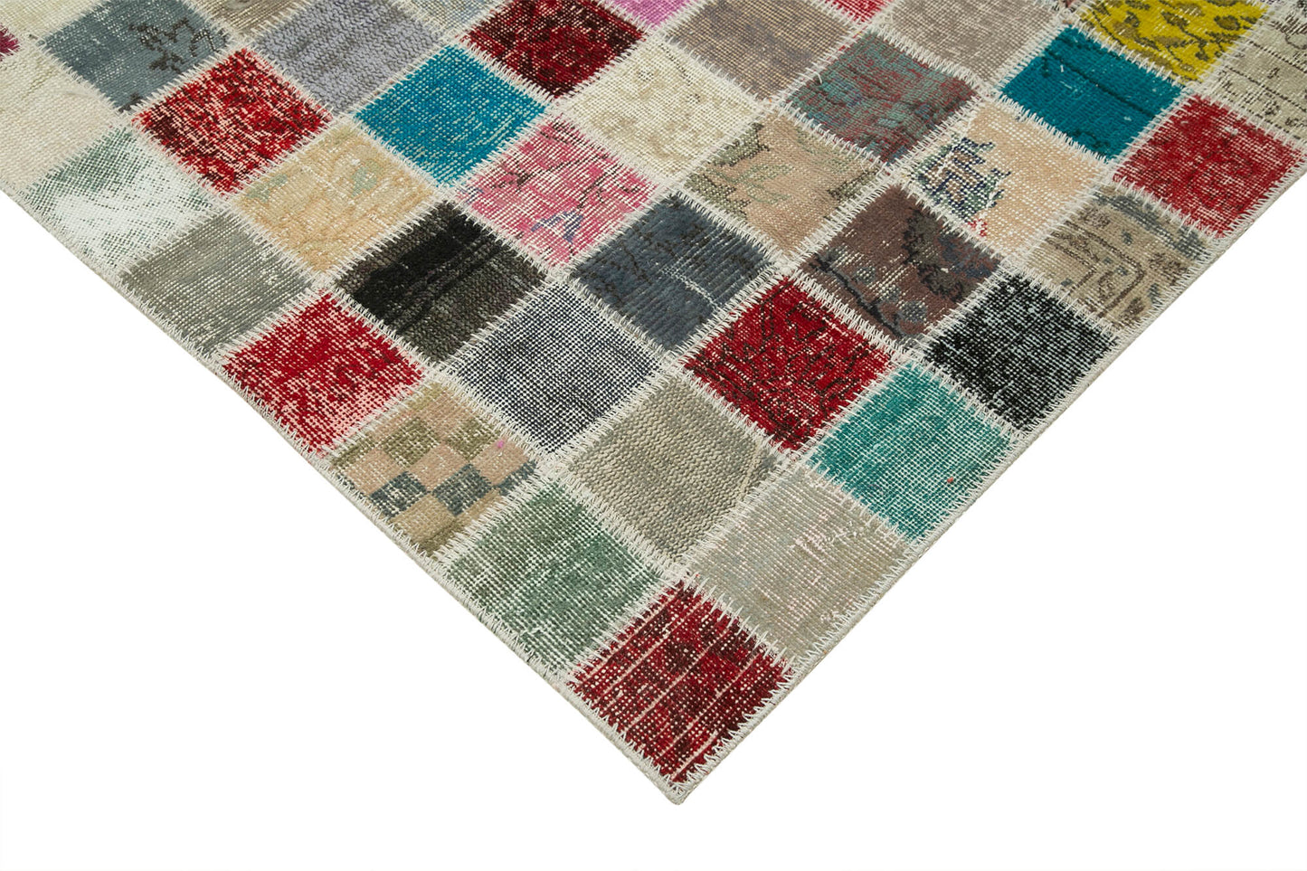 10x13 Multicolor Patchwork Rug - 24131