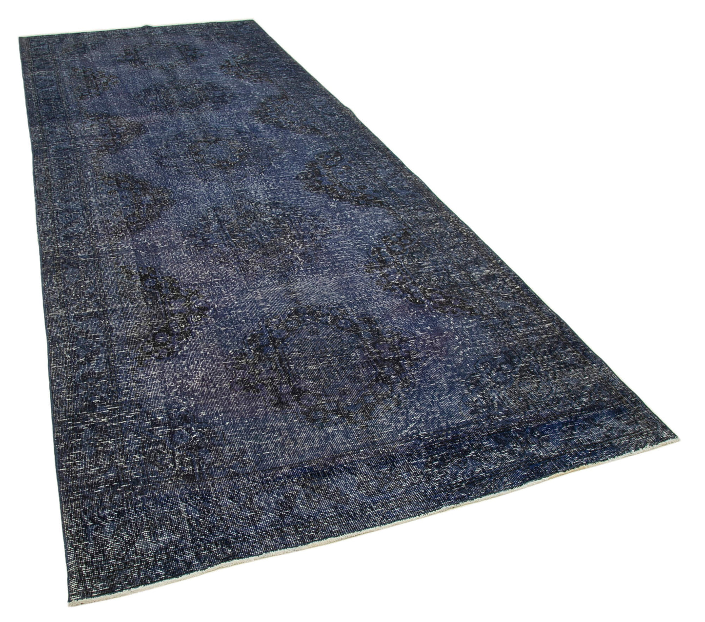 5x13 Purple Turkish Over Dyed Runner Rug - 24173