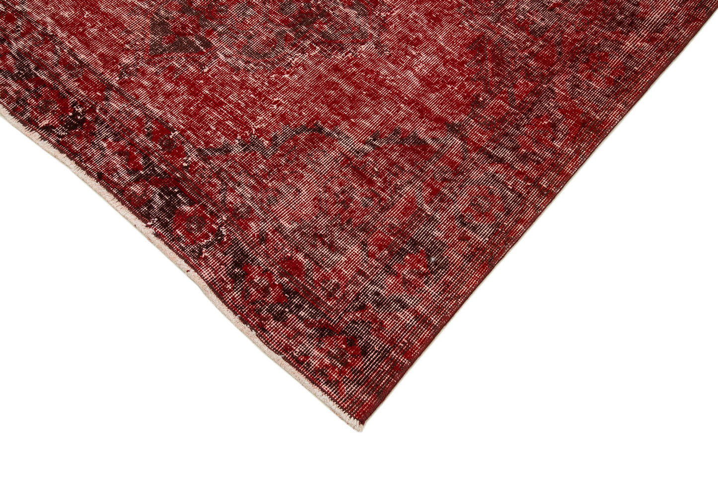4x12 Red Turkish Over Dyed Runner Rug - 24199