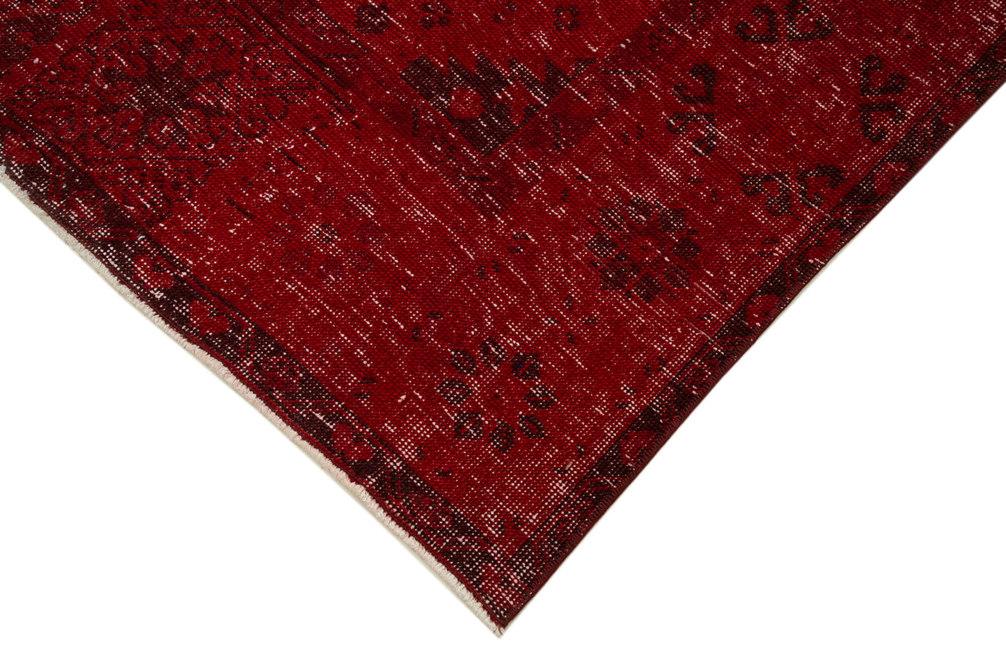 5x13 Red Turkish Over Dyed Runner Rug - 24210