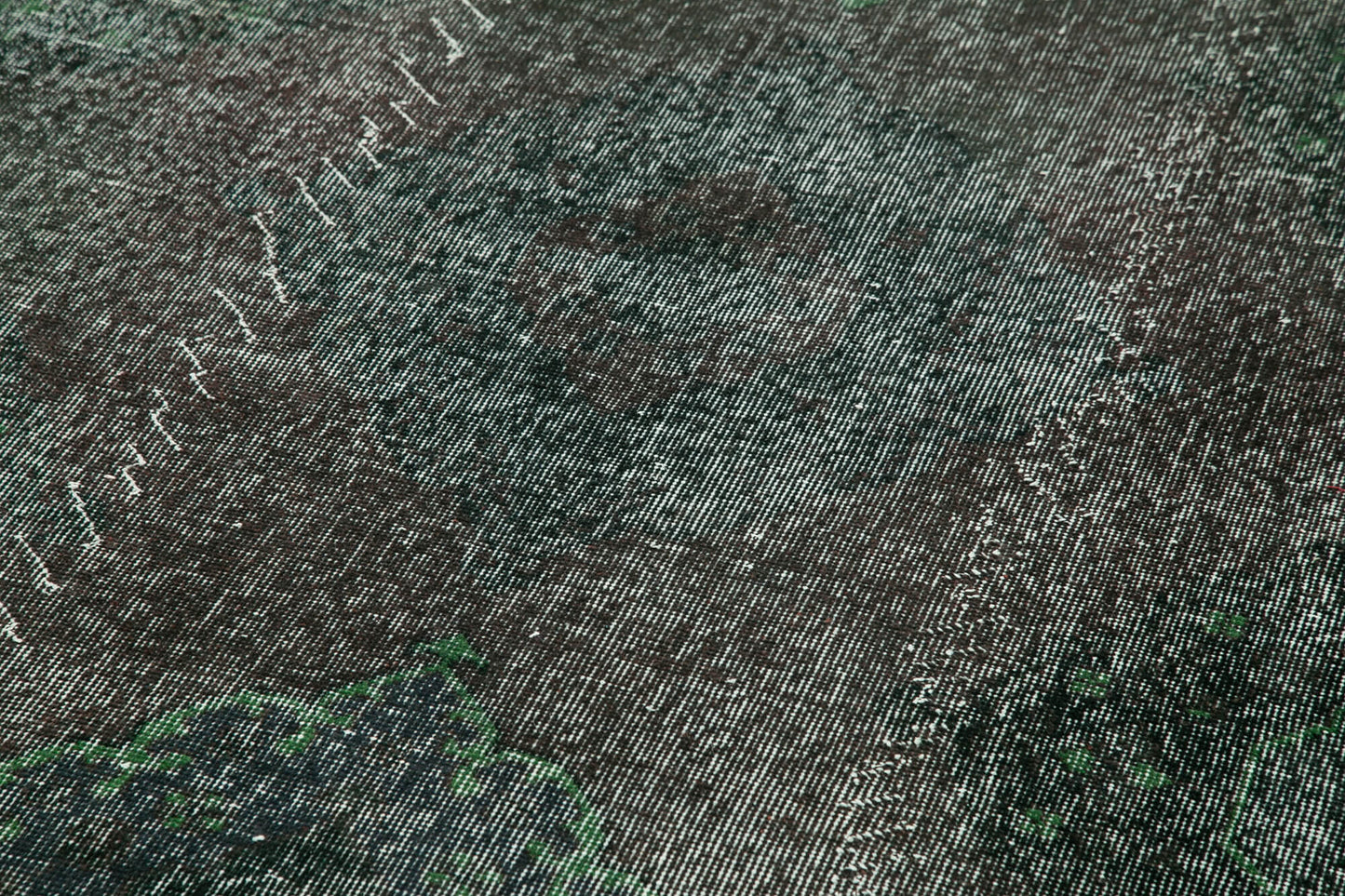 5x13 Black Turkish Over Dyed Runner Rug - 24221