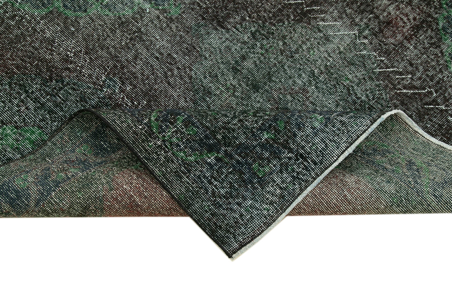 5x13 Black Turkish Over Dyed Runner Rug - 24221