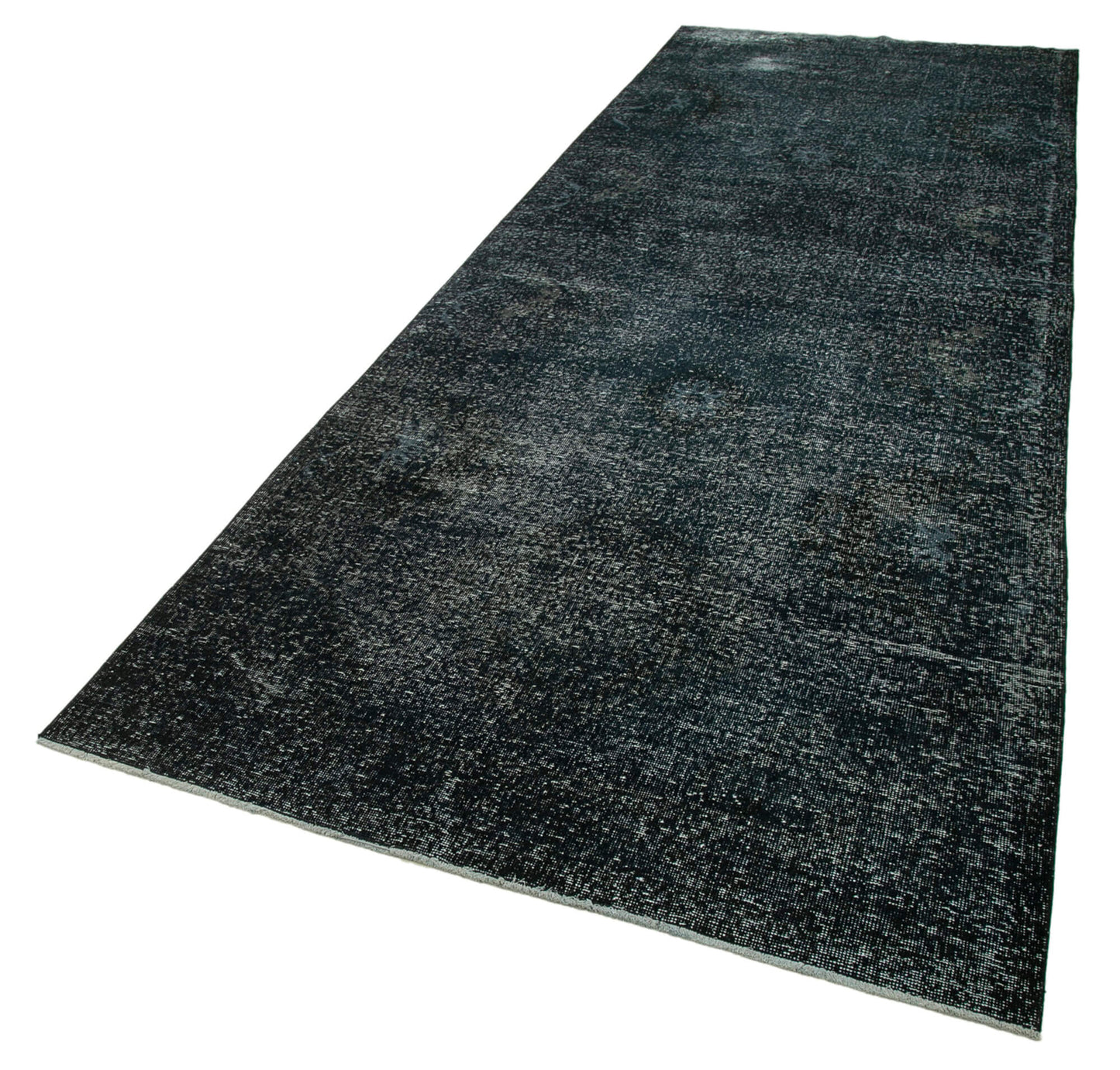 5x13 Black Turkish Over Dyed Runner Rug - 24224