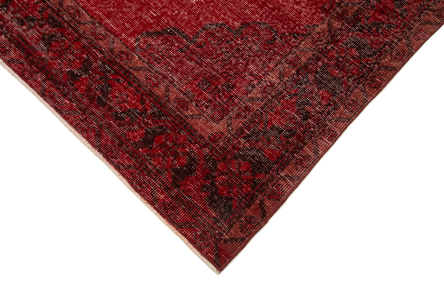 5x14 Red Turkish Over Dyed Runner Rug - 24231
