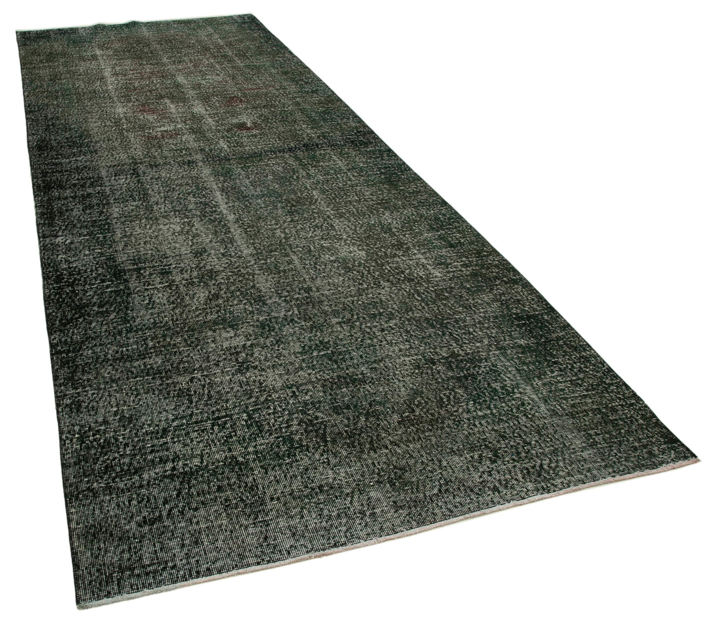 5x13 Black Turkish Over Dyed Runner Rug - 24232