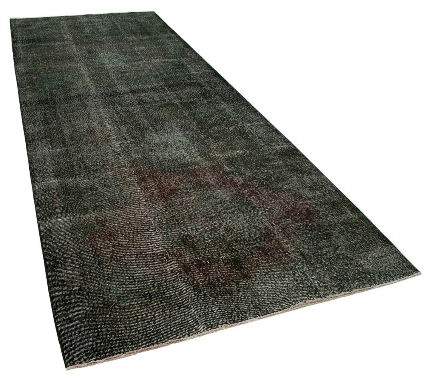 5x12 Black Turkish Over Dyed Runner Rug - 24235