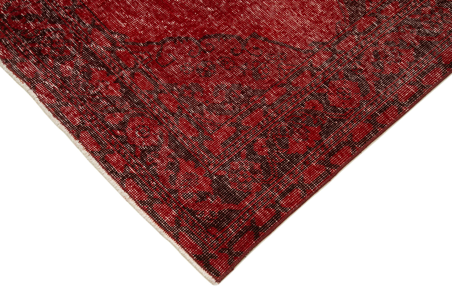 5x13 Red Turkish Over Dyed Runner Rug - 24239