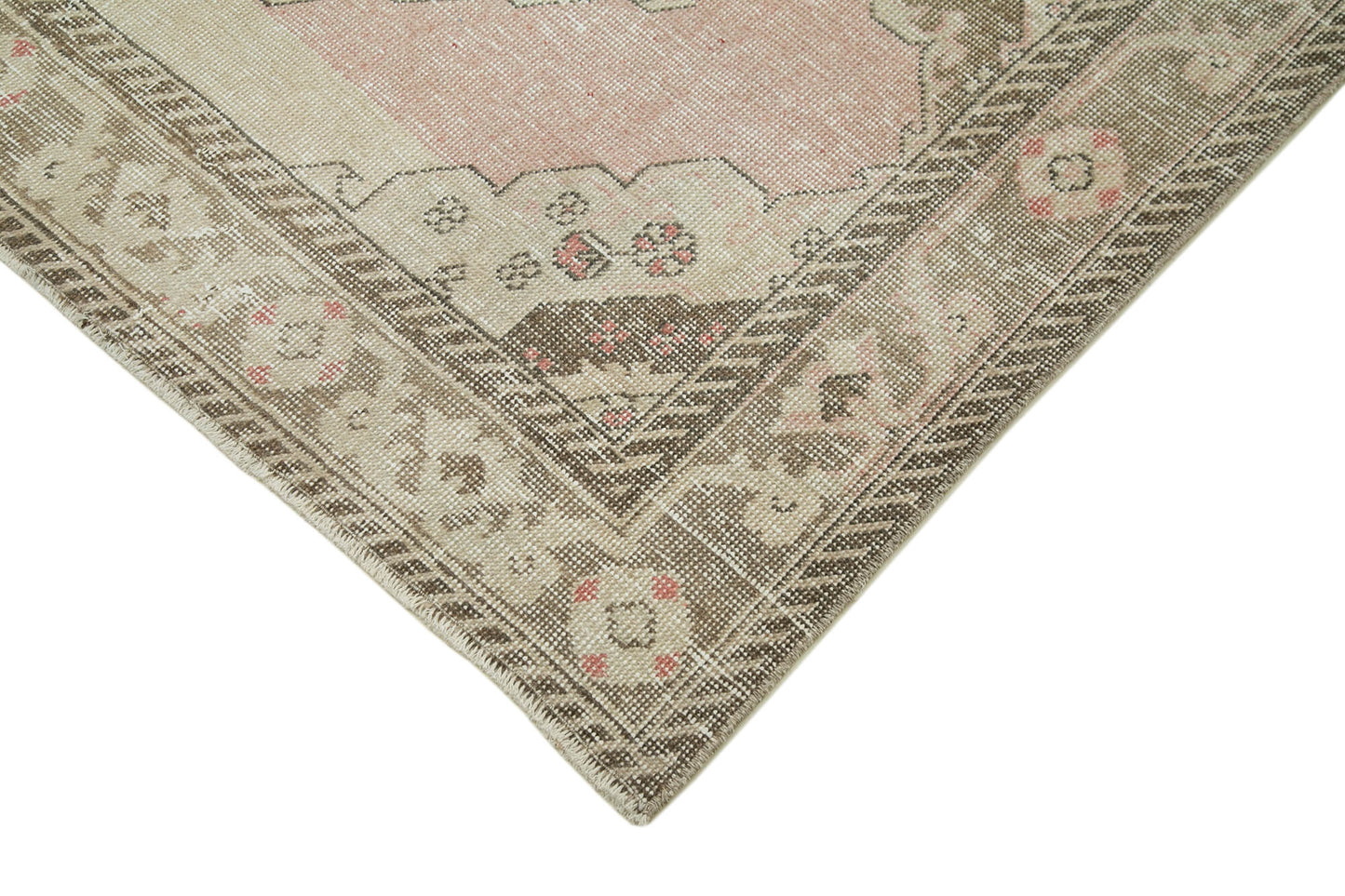 5x13 Beige Turkish Vintage Runner Rug - 24266