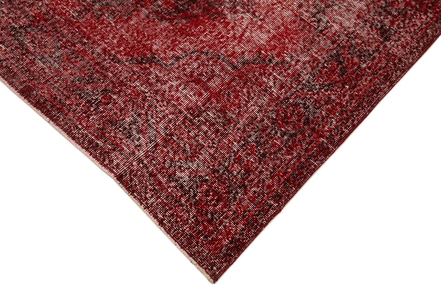 5x13 Red Turkish Over Dyed Runner Rug - 24290