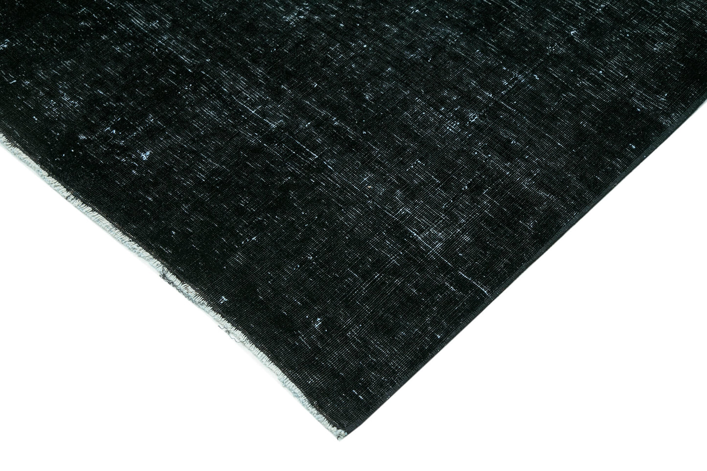 9x11 Black Overdyed Large Area Rug - 24328