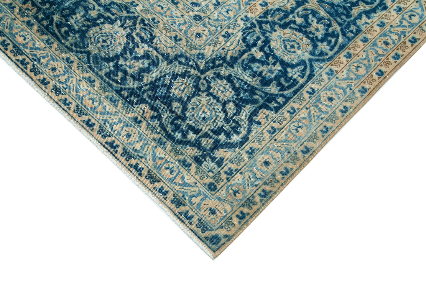 10x14 Beige Vintage Large Area Rug - 24399