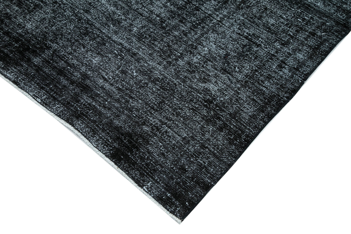 9x13 Black Overdyed Large Area Rug - 24867