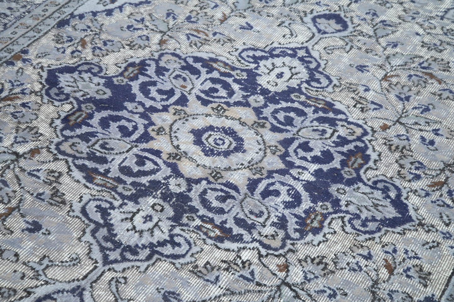 6x9 Blue Over Dyed Rug - 25427